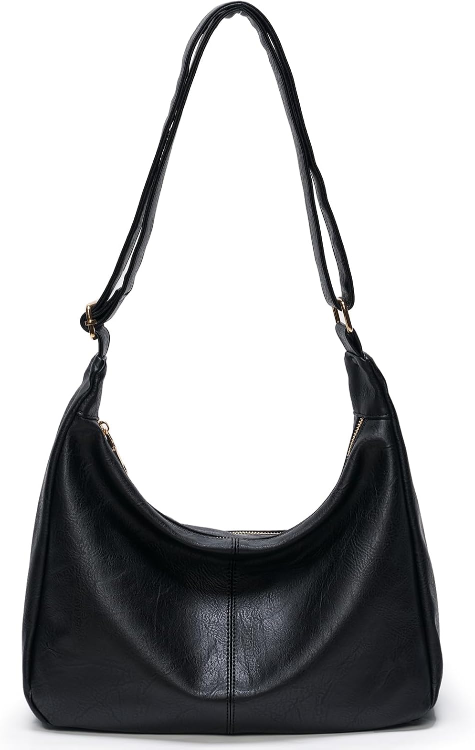 Women's Soft Vegan Leather Hobo Bag
