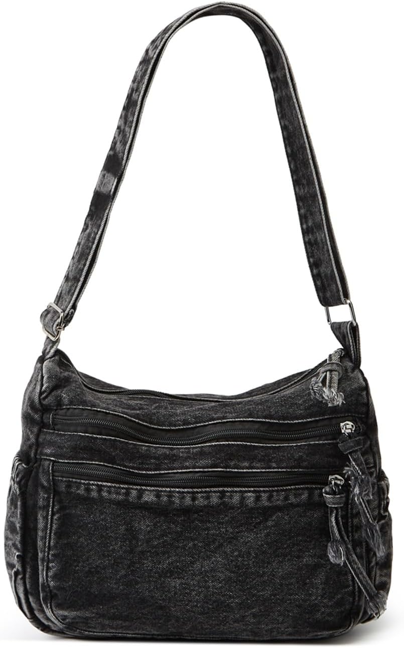 Women's Denim Canvas Shoulder Bag
